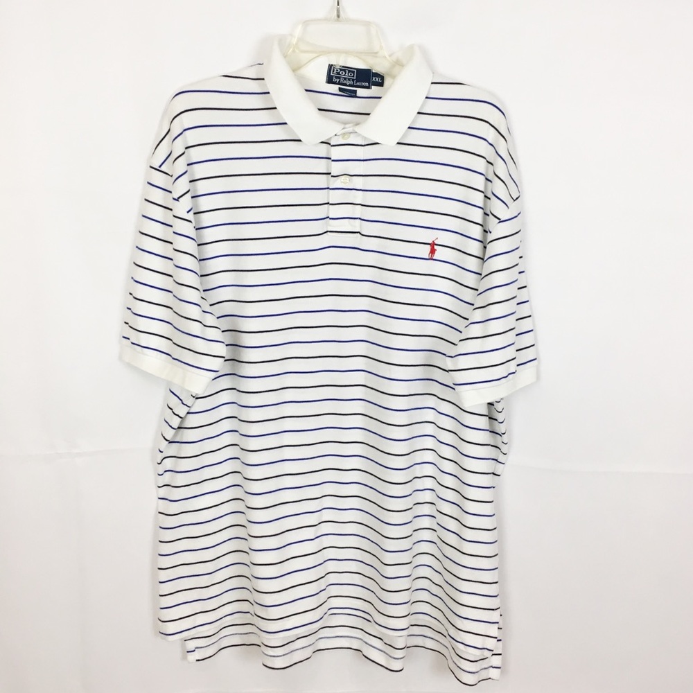 POLO by RALPH LAUREN Striped Shirt Sleeved Polo